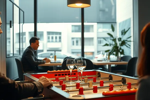 Apéro babyfoot au bureau : convivialité, plaisir et bienfaits de la science