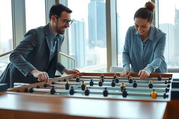 Babyfoot au bureau : jouer sans laisser personne de côté
