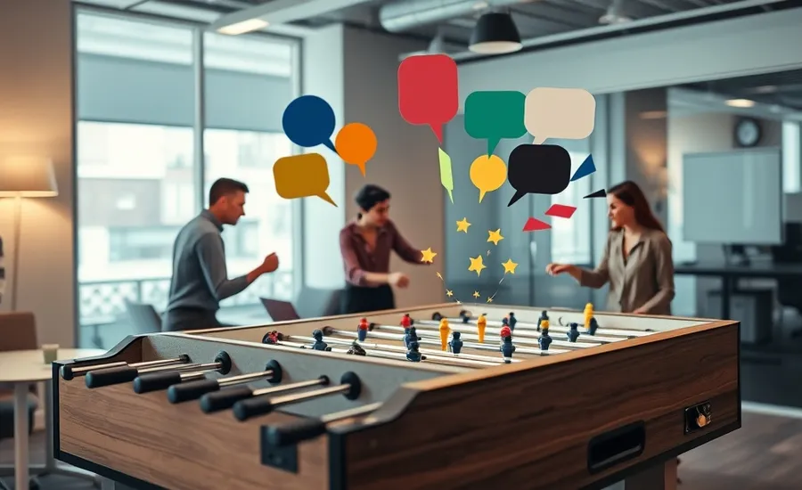 Boostez votre créativité avec le babyfoot : la pause active qui brise vos bulles numériques