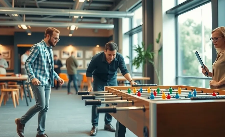 Le babyfoot : un vrai outil pour créer du lien au travail et renforcer la cohésion