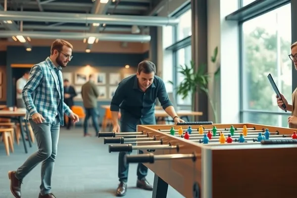 Le babyfoot : un vrai outil pour créer du lien au travail et renforcer la cohésion