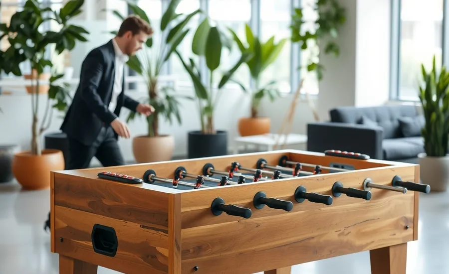 Le babyfoot, laboratoire discret de l'innovation au bureau