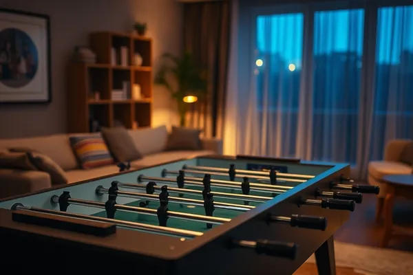 Jouer au babyfoot et sommeil : comment la lumière bleue influence vos soirées