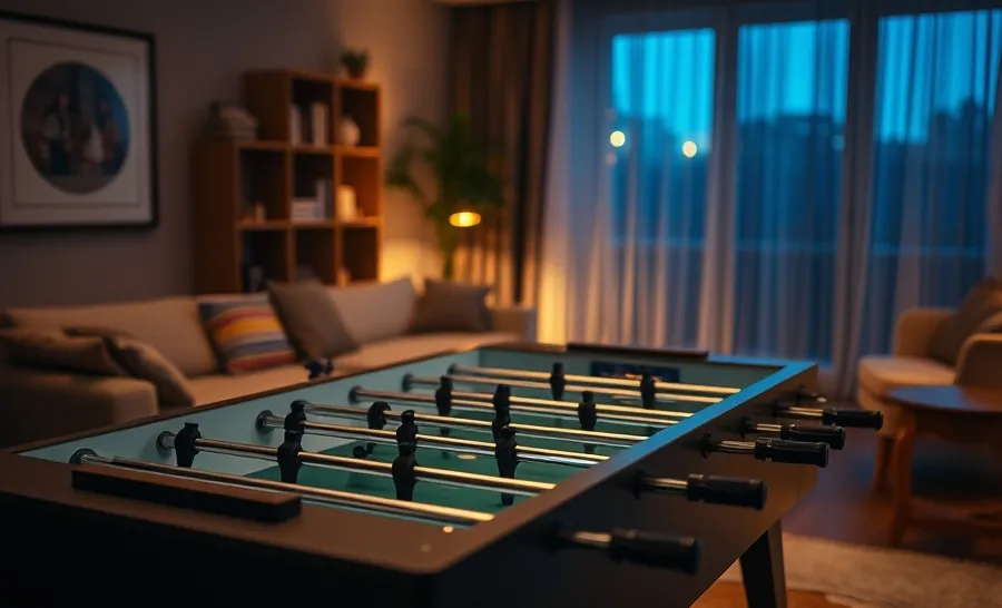 Jouer au babyfoot et sommeil : comment la lumière bleue influence vos soirées
