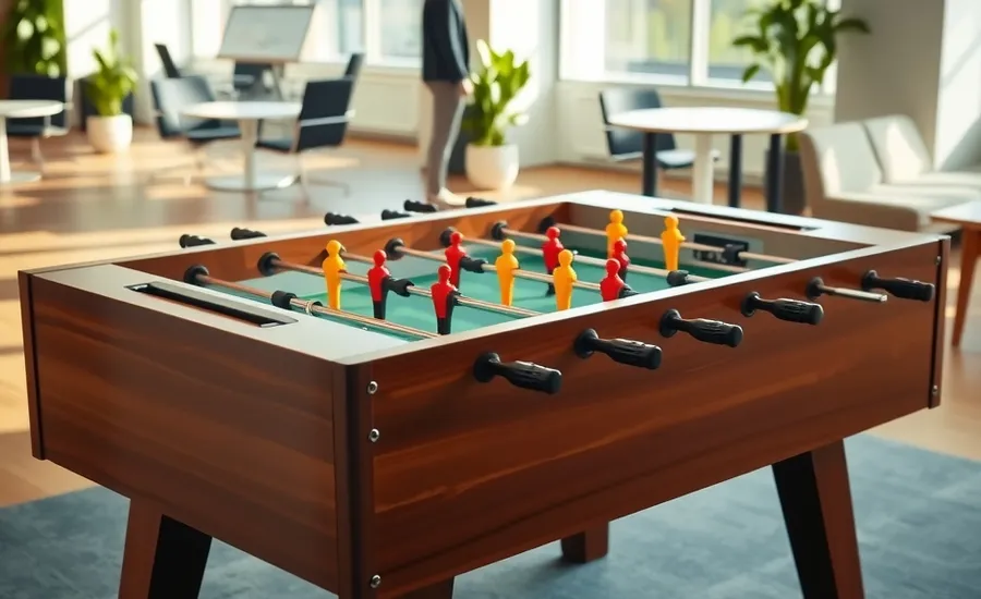 Le babyfoot comme rituel d'appartenance au travail
