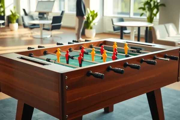 Le babyfoot comme rituel d'appartenance au travail