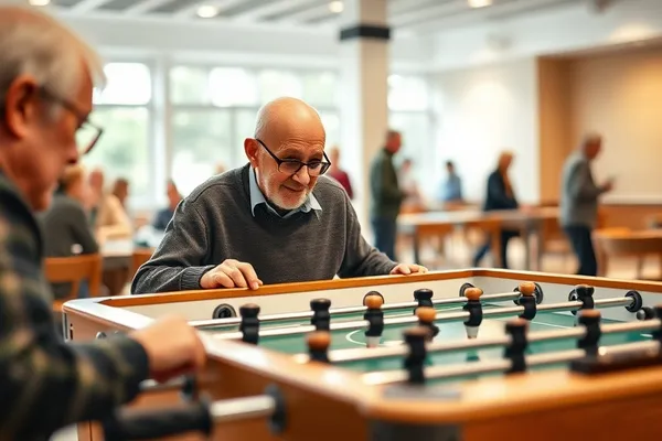 Babyfoot senior : le loisir social idéal pour stimuler le cerveau et rester actif
