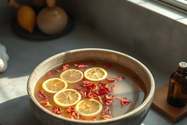 Bains de pieds aux huiles essentielles : 5 recettes bien-être pour vos pieds