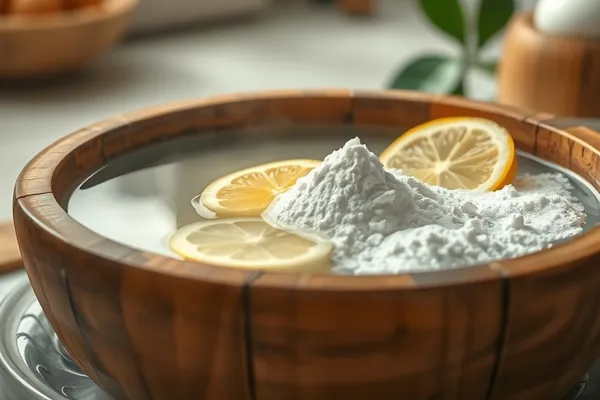 Bain de pieds detox au bicarbonate et vinaigre : le guide complet pour purifier vos pieds