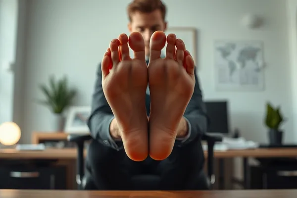 Yoga des pieds au bureau : 3 exercices simples pour libérer vos tensions