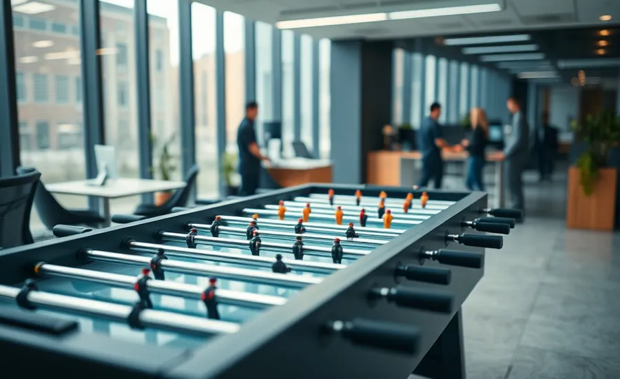 Babyfoot en entreprise : le secret pour booster votre concentration au travail