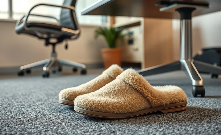 Chaussons ergonomiques au bureau : le guide pour un confort absolu et une productivité accrue