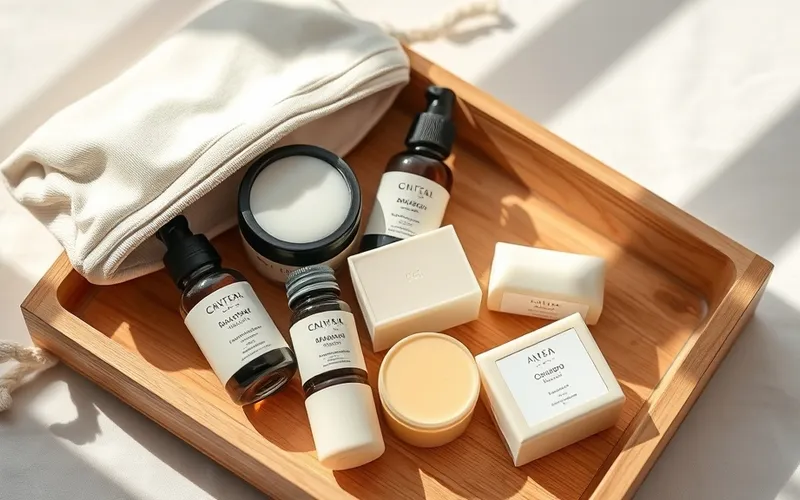 Cosmétique solide en voyage : la trousse de toilette minimaliste idéale pour l'été
