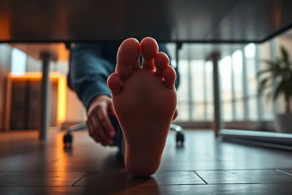 5 Techniques de Massage des Pieds au Bureau pour Éliminer la Fatigue Assis Instantanément