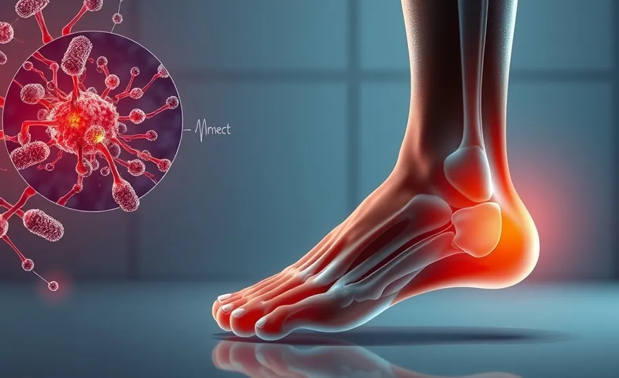 Microbiote et arthrose : le lien méconnu avec vos douleurs de pieds