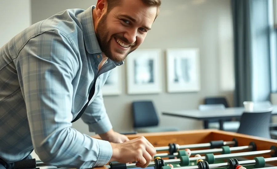 Pourquoi une pause babyfoot relance votre concentration au bureau