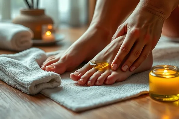 Soin des pieds fatigués : le guide ultime de l'automassage aux huiles végétales