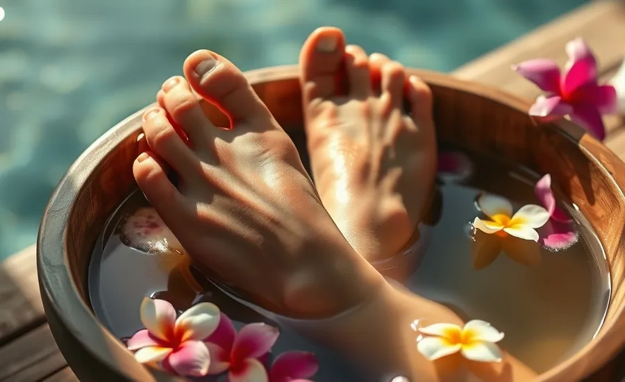 Soins pieds après marche : 4 rituels indispensables pour vos escapades estivales