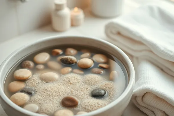 Rituel spa des sables : recréer le soin des pieds à la maison pour une relaxation totale